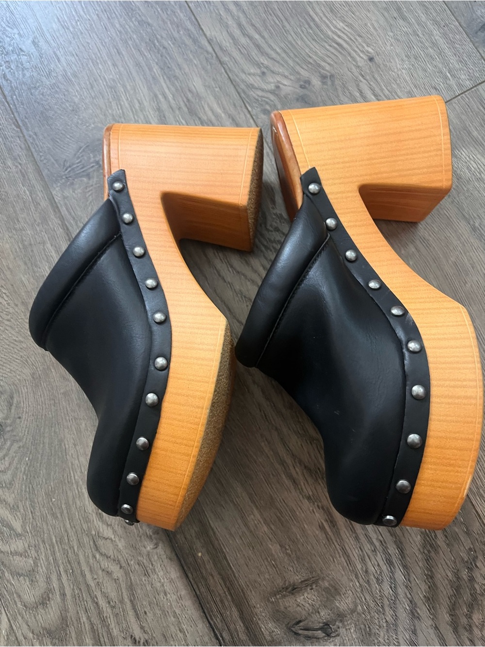 Altar’d State Black Clogs - Picture 2 of 5